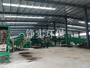 山东青岛陈腐垃圾处理项目